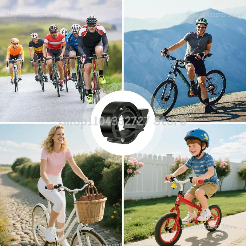 Invisible Bicycle Bell Loud Stainless Steel Bike Horn Road MTB UK