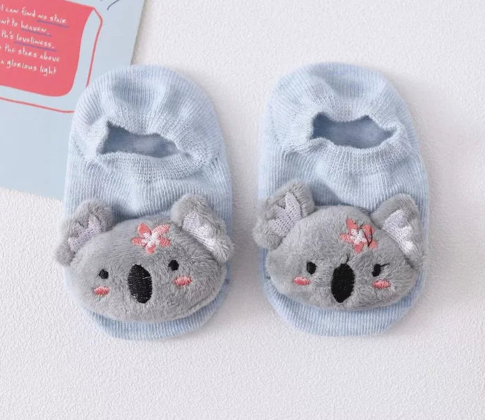 Baby Anti-Slip Socks Slippers UK – Toddler Floor Shoes (18 Colors)