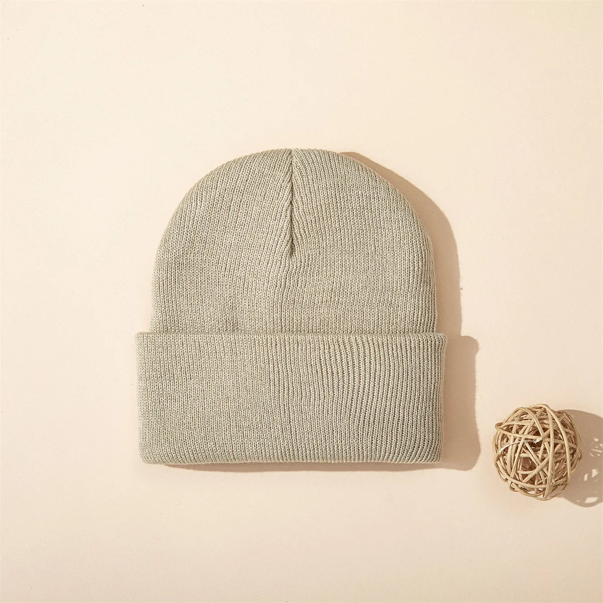 Baby Knitted Winter Hat Soft Warm Newborn Bonnet