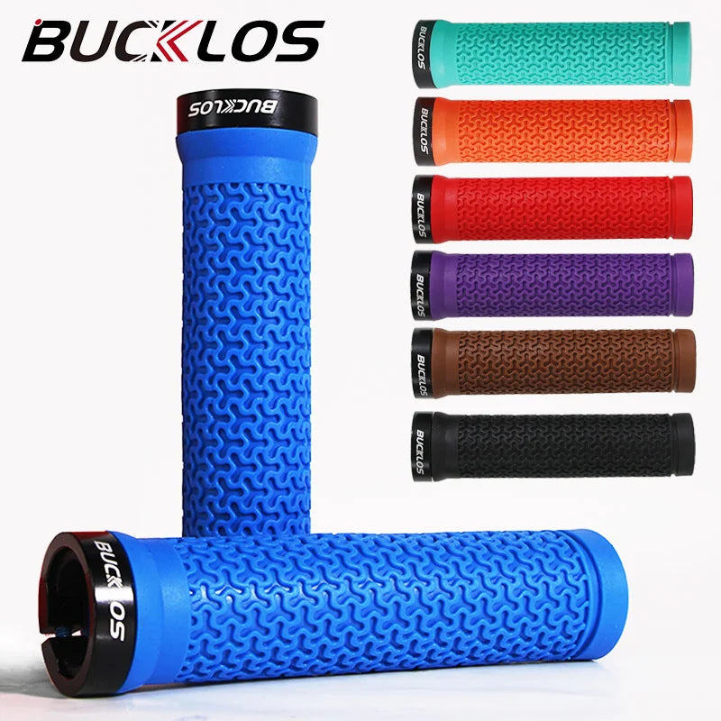 MTB Handlebar Grips Lock-On Anti-Slip Rubber Bike BMX Soft Grip Secondary image