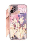 Korean Minimalist Girls Case for iPhone 11 12 13 14 15 16 Pro Max