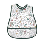 Cartoon EVA Waterproof Baby Bib with Pocket Feeding Apron