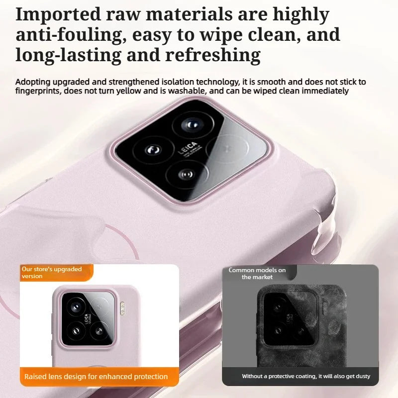MagSafe Matte Case for Motorola Edge 70 Ultra 60 50 Fusion Pro Cover