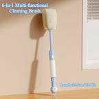 6-in-1 Bottle Cleaning Brush Cup & Straw Cleaner