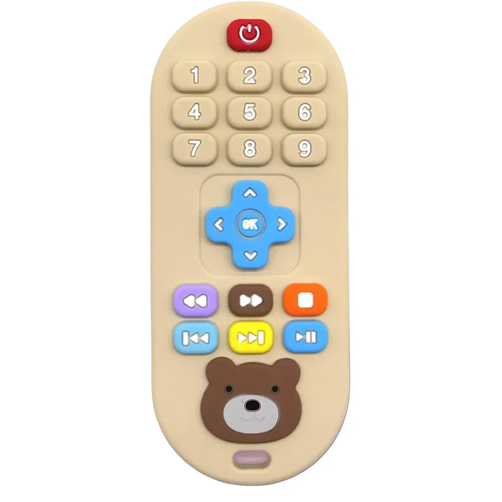 Silicone Remote Control Baby Teether Toy Set