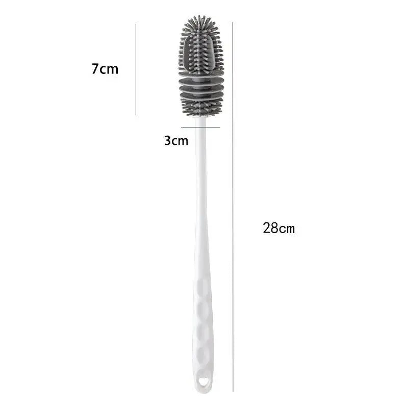 Long Handle Bottle Cup Brush Glass Cleaning Tool
