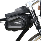 Waterproof Bike Phone Holder Top Tube Bag MTB Road Reflective