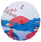 Buy Japanese Cherry Blossom Silk Parasol Decorative Umbrella