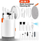 20 in 1 Multi-Functional Cleaning Tool Kit Brush Pen for Keyboard Camera Laptop
