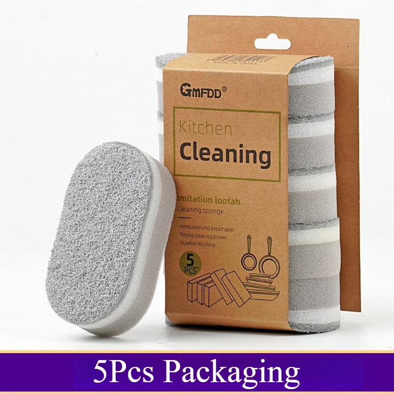 Magic Cleaning Sponge Double-Sided Kitchen Scrubber