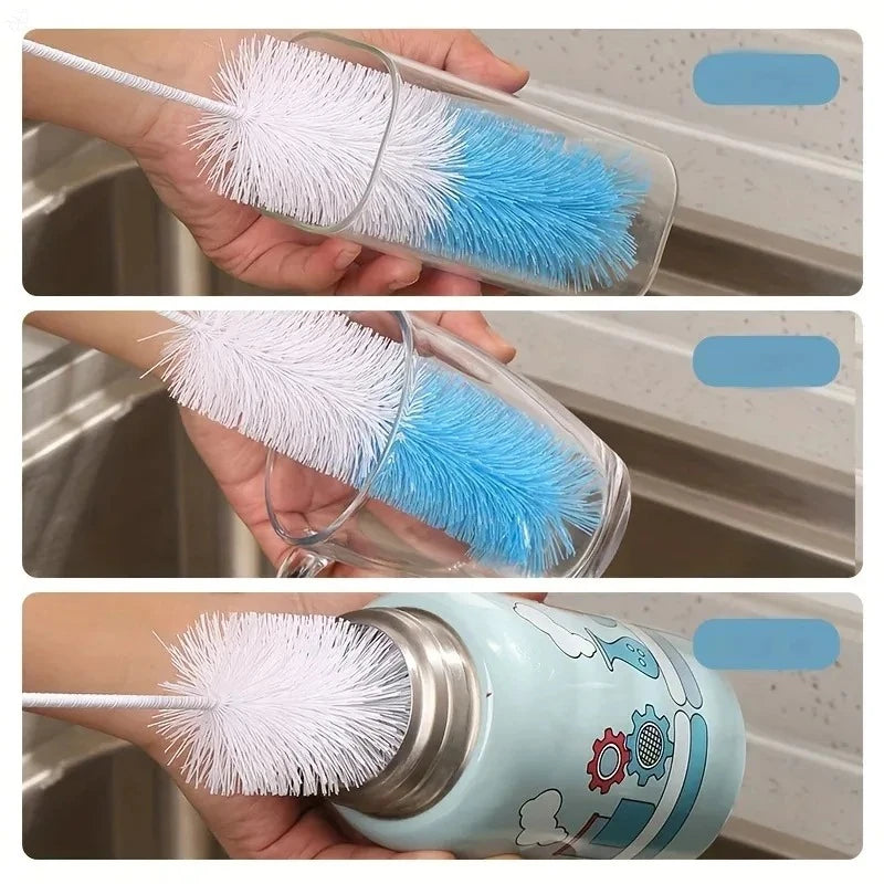 Long Handle Bottle Brush Glass & Cup Cleaning Tool Main image