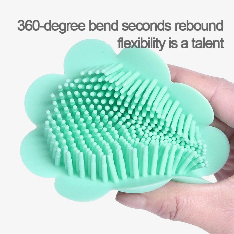 Baby Silicone Bath Brush Soft Shampoo & Massage Brush