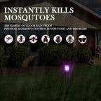 Solar Mosquito Killer Lamp Outdoor Bug Light