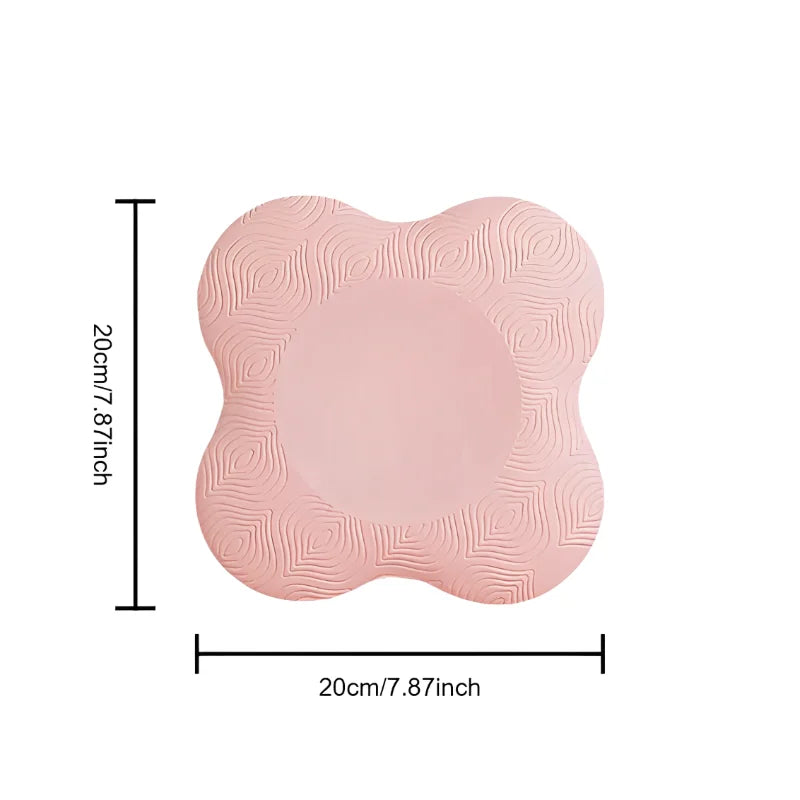TPE Thick Anti Slip Yoga Knee Pad Soft Support Fitness Mat