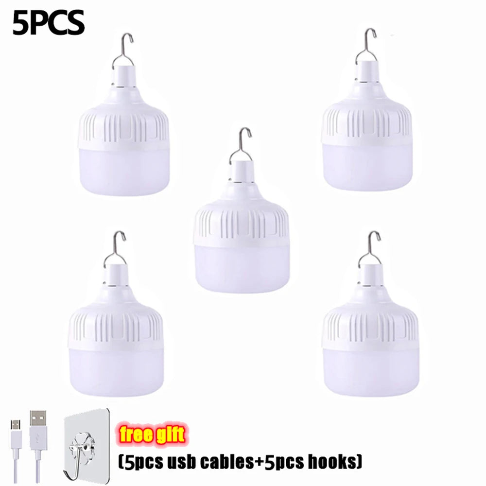 High Power LED Emergency Camping Lantern Portable Light