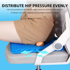 Cooling Gel Seat Cushion Honeycomb Pressure Relief Coccyx Pain Support