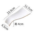 Luxury Ceramic Spoon Rest Gold Utensil Holder