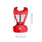Ergonomic Baby Carrier with Hip Seat Newborn to Toddler Sling (0–48M)