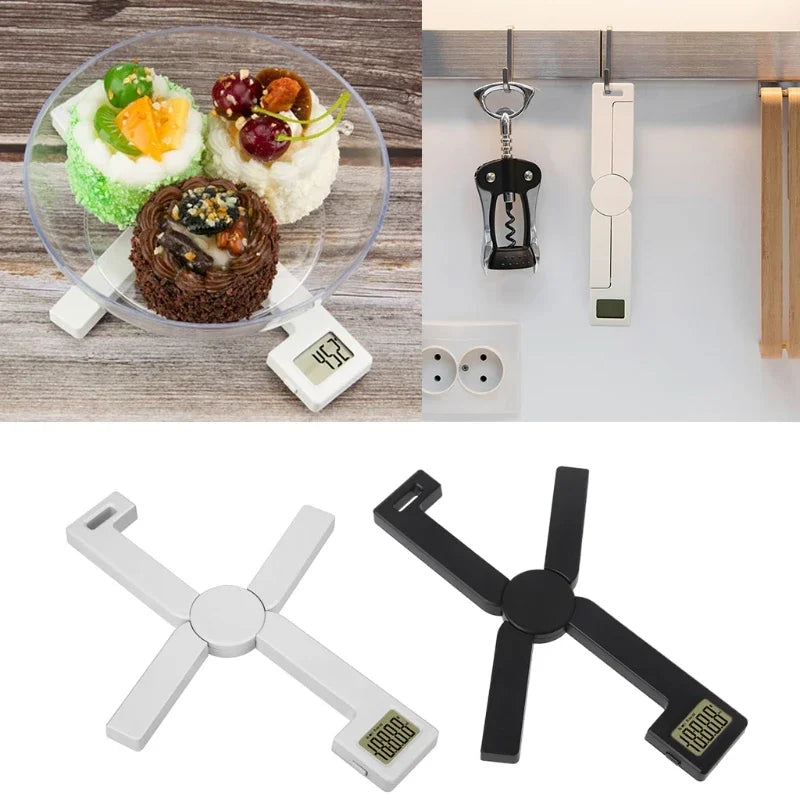 Folding Digital Kitchen Scale Portable LCD Scale Main image