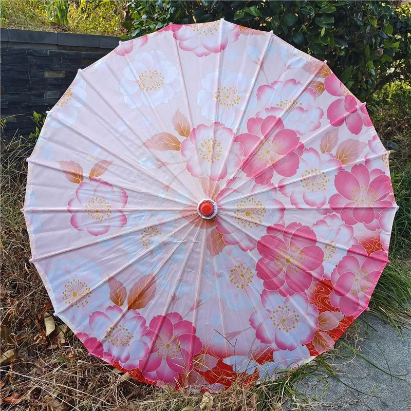Buy Japanese Cherry Blossom Silk Parasol Decorative Umbrella