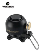 ROCKBROS Copper Alloy Bike Bell Non-Slip Bicycle Safety Warning Bell