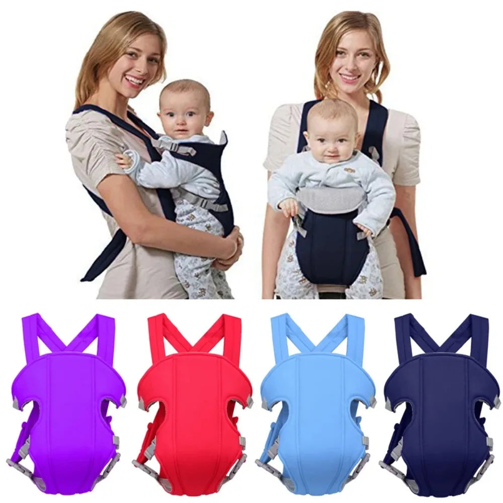 Adjustable Baby Sling Carrier Breathable Front Facing Kangaroo Bag Main image