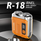 Mini Electric Shaver Cordless Dual Blade USB Recharge Beard Trimmer Tool