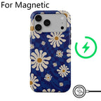 Luxury Ballerina Magnetic Case for iPhone 17 16 15 14 13 Pro Max Cover