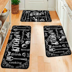 High-End Kitchen Rug Waterproof Non-Slip Washable Entrance Doormat