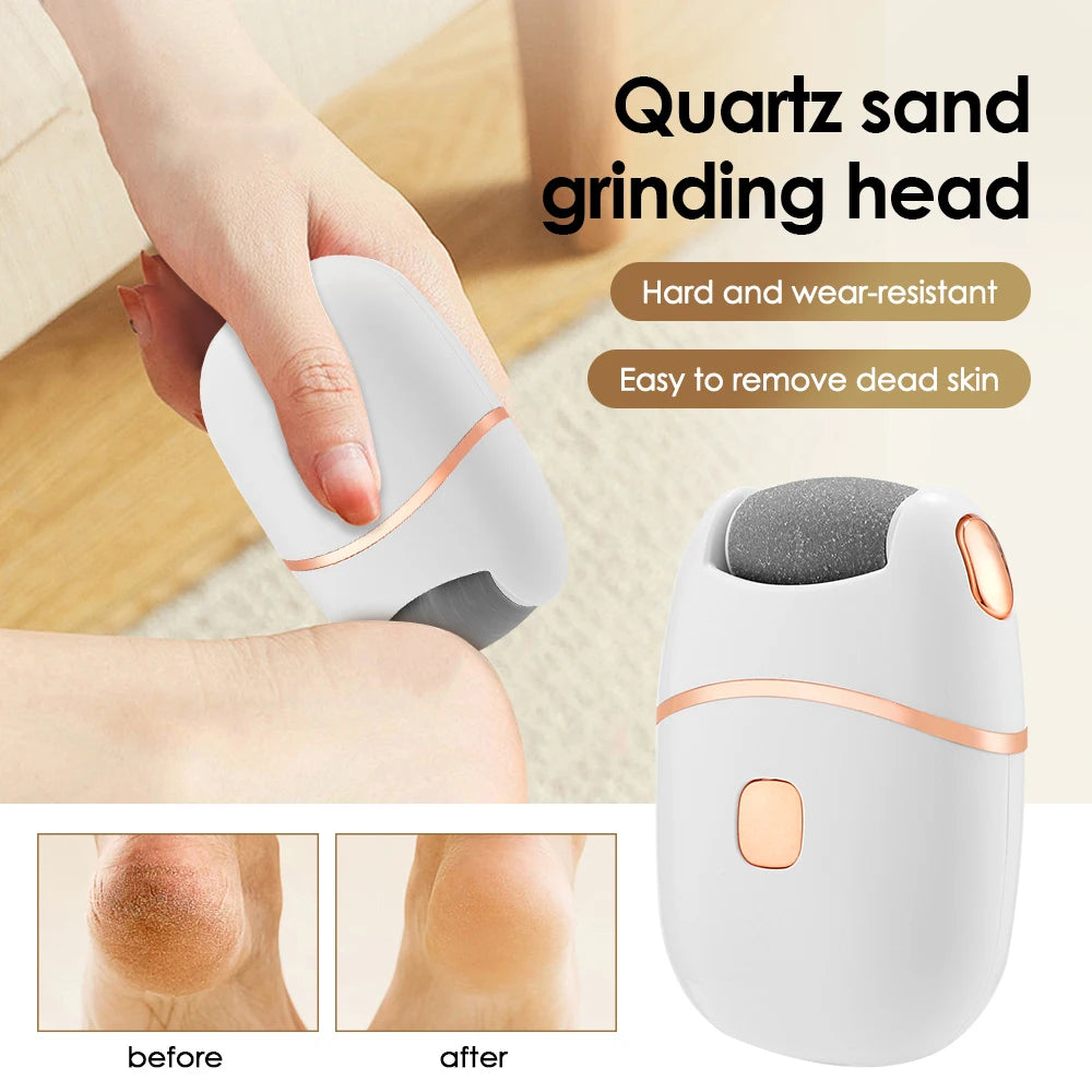 Electric Foot Grinder USB Callus Remover Pedicure Tool Dead Skin File