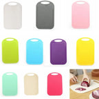Baby Food Cutting Board Non-Slip Plastic Chopping Board
