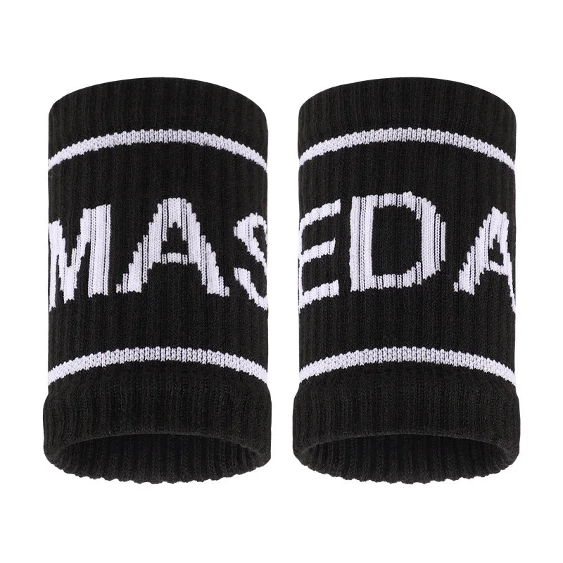 Colorful Elastic Sport Wristband Sweatband for Basketball Tennis Gym