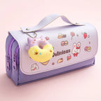 3D Kawaii Pencil Case Cute Waterproof Decompression Pen Pouch
