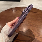 Laser Aurora Matte CD Case for iPhone 11 12 13 14 15 16 Pro Max