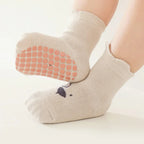 3/5 Pairs Baby Non-Slip Animal Socks for Boys & Girls