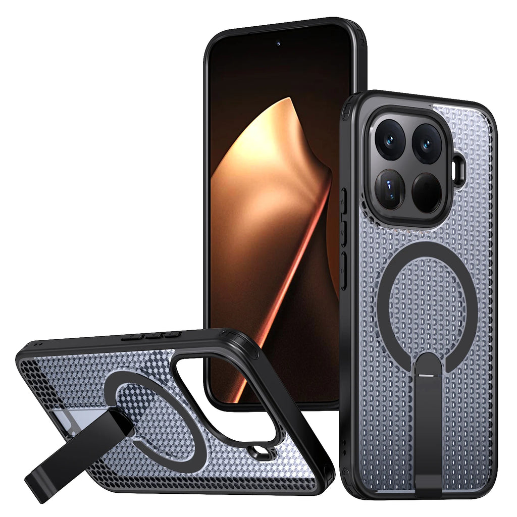MagSafe Cooling Stand Case for Xiaomi 14T 15T 17T Poco X7 Pro Cover