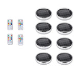 Solar Rechargeable Floating Pool Lights with Remote