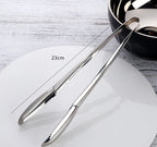 304 Stainless Steel Food Tongs UK Ice & BBQ Serving Clips