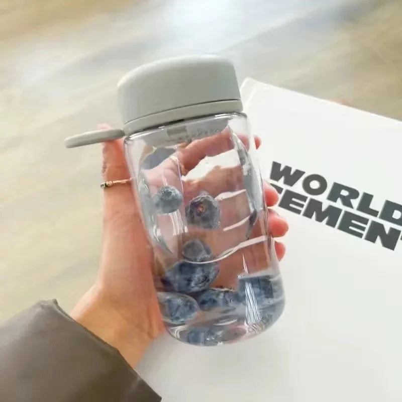 450ml Plastic Water Bottle Leakproof Tea Infuser Travel Cup