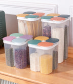 4-Grid Airtight Food Storage Container