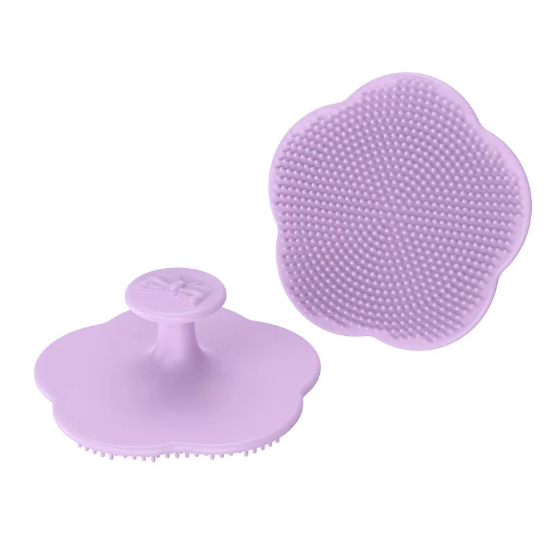 Baby Silicone Shampoo Brush Soft Scalp Massage Bath Brush