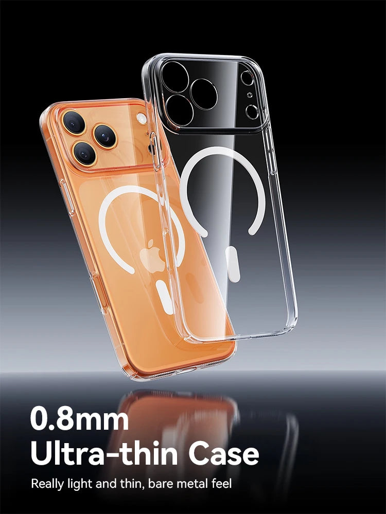Joyroom MagSafe Clear Case for iPhone 17 16 15 Pro Max Cover
