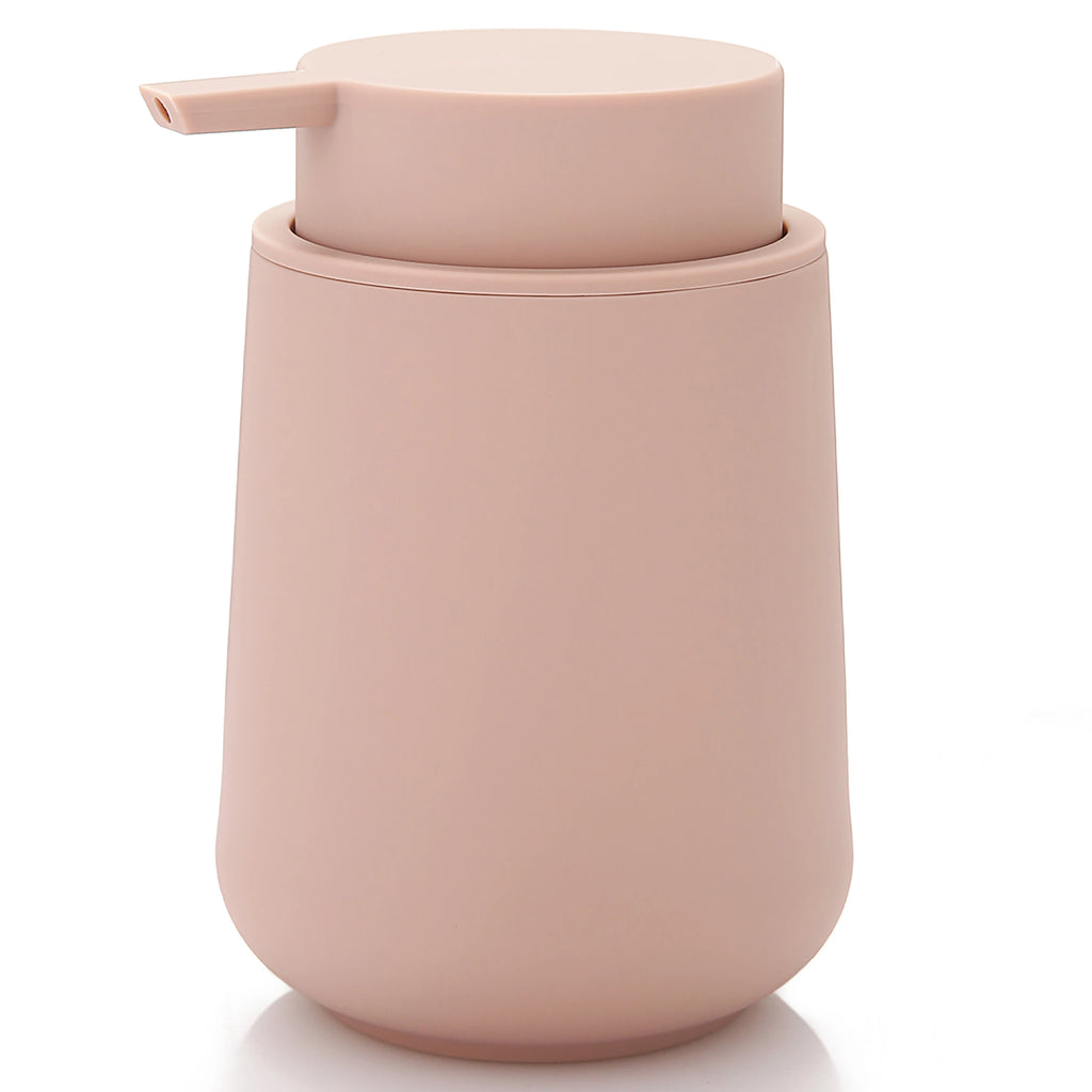 Matte Black Liquid Soap Dispenser 11oz Modern Bathroom & Kitchen Pump Bottle