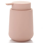Matte Black Liquid Soap Dispenser 11oz Modern Bathroom & Kitchen Pump Bottle