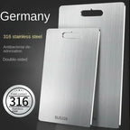 316 Stainless Steel Cutting Board Double-Sided
