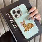 Retro Deer Lichee Pattern Case for iPhone 11 12 13 14 15 16 Pro Max