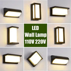 Waterproof LED Wall Light for Porch, Garden & Outdoor Pathways
