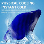 Cooling Gel Seat Cushion Honeycomb Pressure Relief Coccyx Pain Support