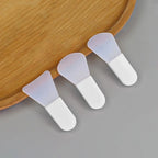 3Pcs Silicone Facial Mask Brush Set Size Guide Comparison