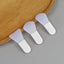 3Pcs Silicone Facial Mask Brush Set Size Guide Comparison